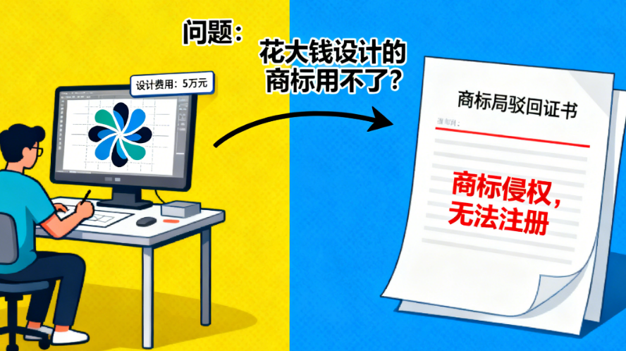 花大钱设计的商标,竟然用不了?避开这4个坑,省钱又省心