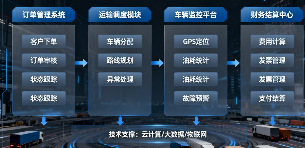 货运TMS开发必解3大痛点：信息延迟、对账繁琐、空载率高，及系统应对方案