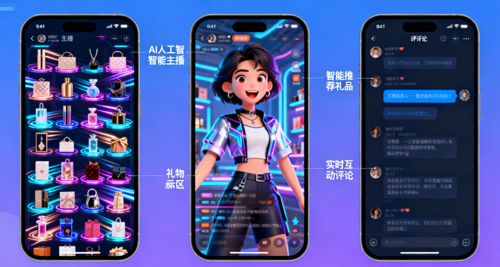 引爆直播互动：5大社交礼物设计法则与3类高拟真AI数字人驱动模型详解