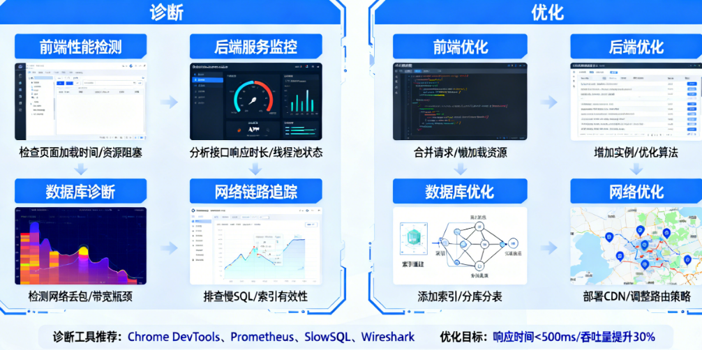 智能体响应慢，如何进行全链路性能诊断和优化？