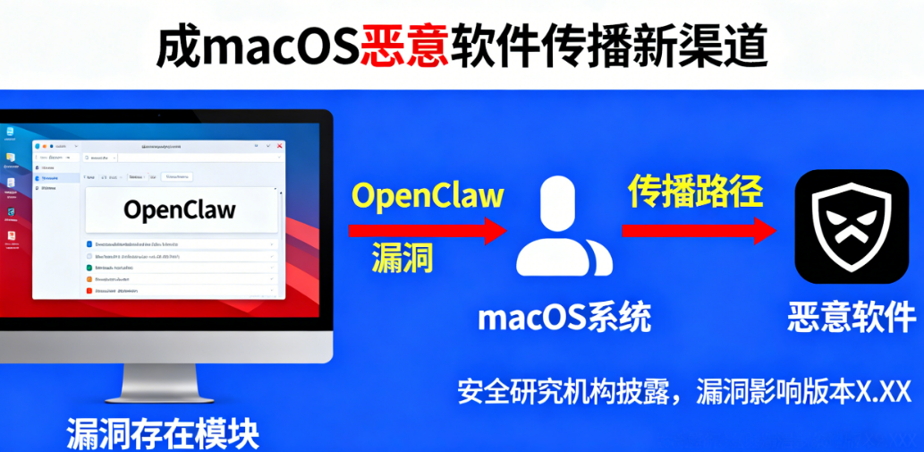AI智能体OpenClaw被曝安全漏洞，成macOS恶意软件传播新渠道
