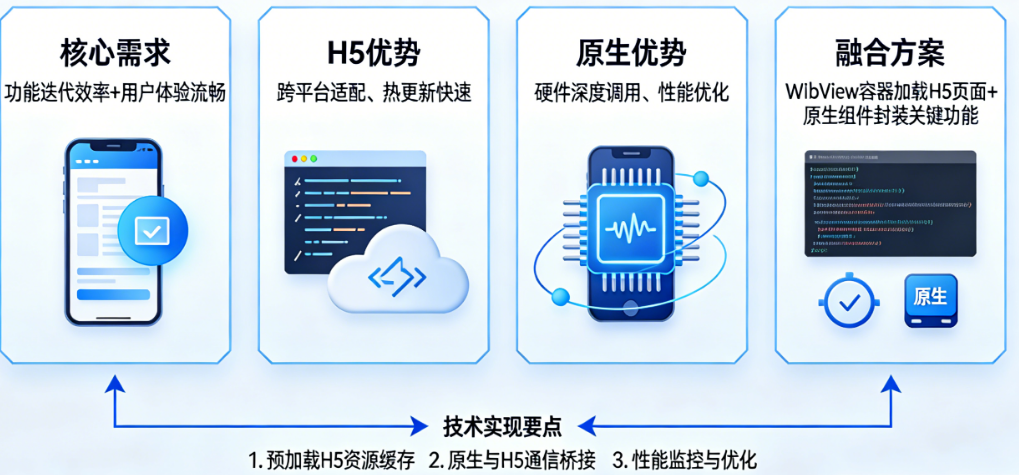 iOS影音APP开发,如何兼顾H5的灵活迭代与原生的流畅体验?