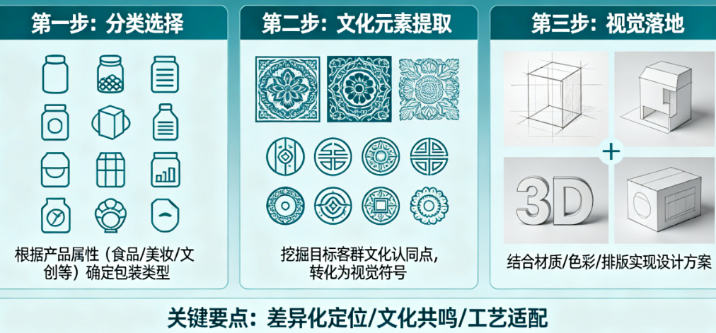 商品包装设计如何脱颖而出?从分类选择、文化元素提取到视觉落地的全流程拆解
