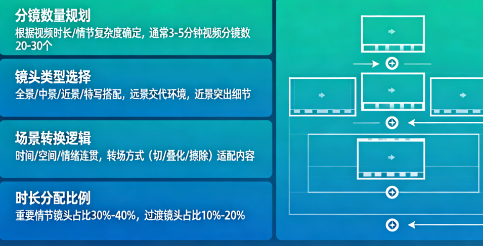 分镜规划时,需要考虑哪些关键要素?一张清单搞定5大核心与18个细节