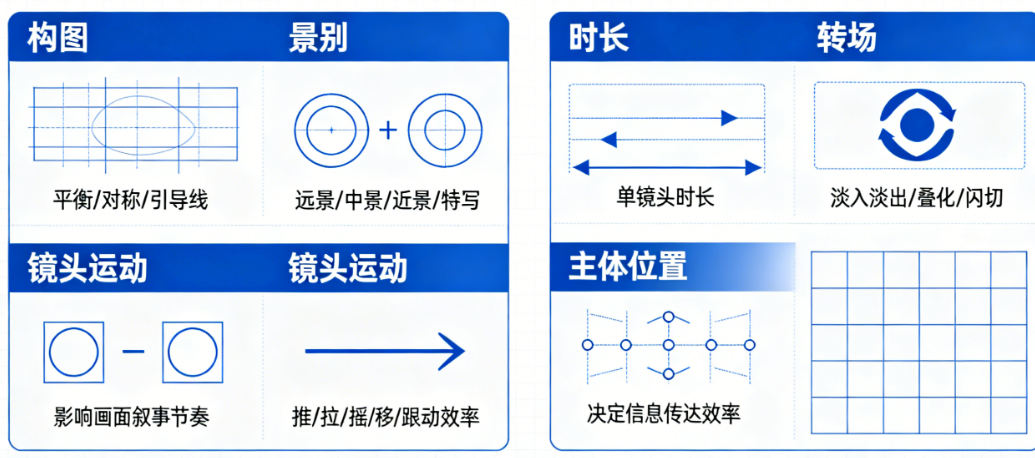 分镜规划时,需要考虑哪些关键要素?一张清单搞定5大核心与18个细节