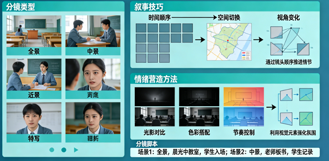 如何通过分镜有效地叙事和营造情绪?从镜头语言到情感共鸣的完整指南