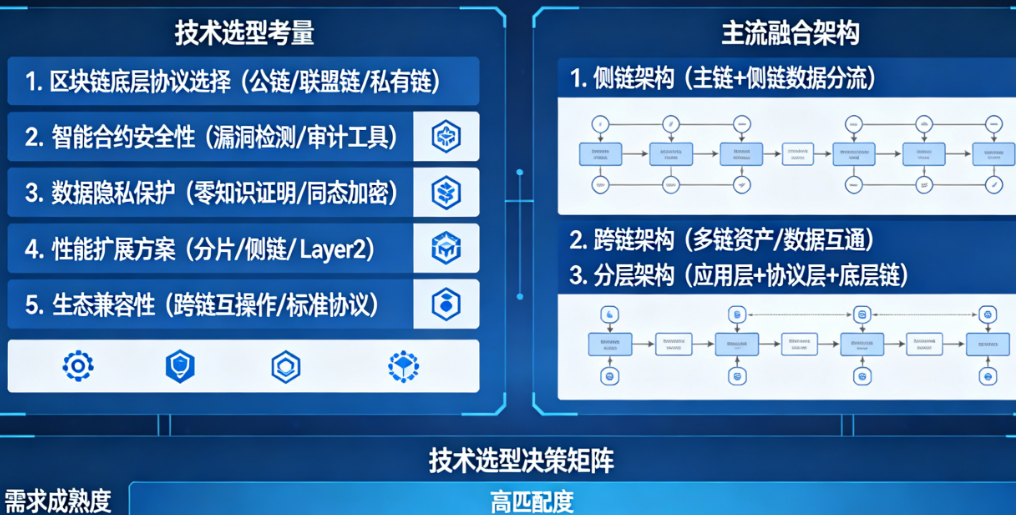 App平台集成区块链:必知的5大技术选型考量与3种主流融合架构全解析