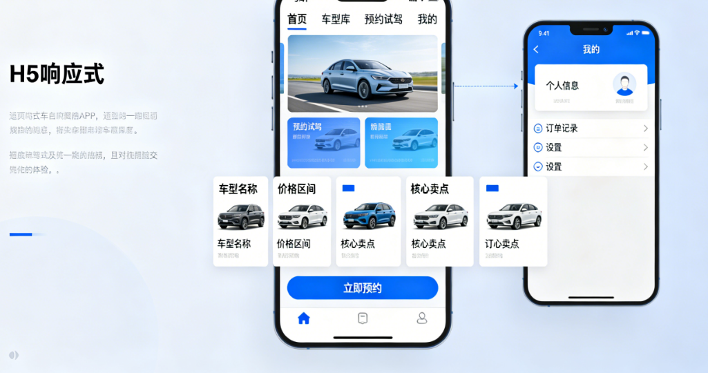 H5响应式汽车APP开发：5个关键jQuery性能优化经验与3种自适应布局方案详解