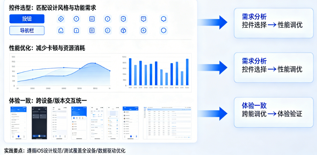 如何让iOS APP既独特又流畅？从控件选型、性能优化到体验一致的全流程实践