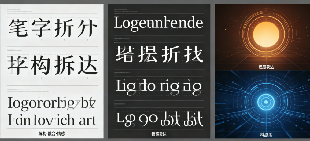 如何让Logo字体不止于“写字”？从解构、融合到情感表达的创意实战