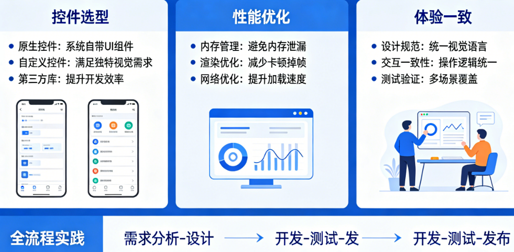 如何让iOS APP既独特又流畅？从控件选型、性能优化到体验一致的全流程实践