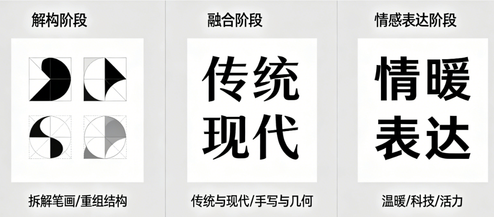 如何让Logo字体不止于“写字”？从解构、融合到情感表达的创意实战