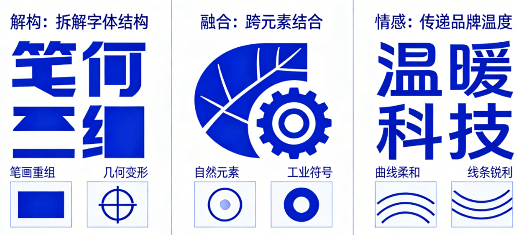 如何让Logo字体不止于“写字”？从解构、融合到情感表达的创意实战