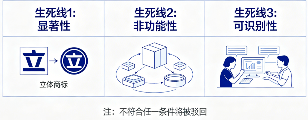 想注册立体商标?别急着动手!先搞懂这3个生死线