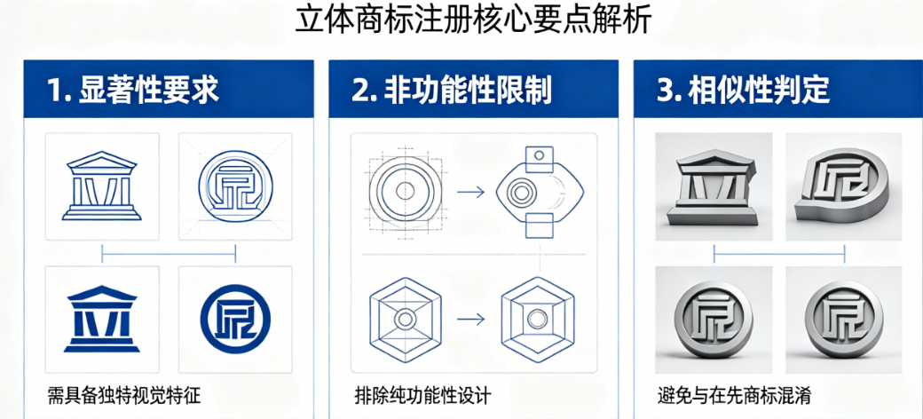 想注册立体商标?别急着动手!先搞懂这3个生死线