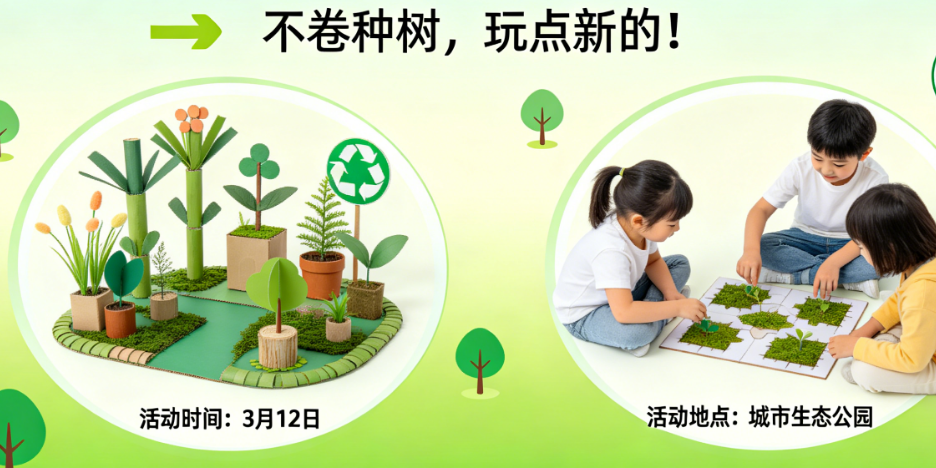 绿意出圈！植树节活动策划别卷种树了，这3个新玩法让你赢麻了