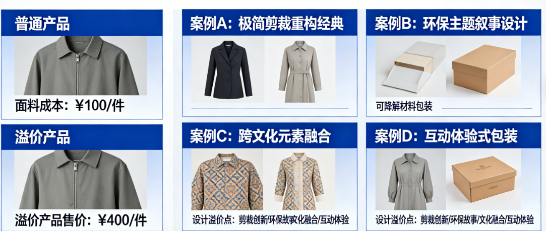 同款面料、同种工艺，为什么别家能溢价3倍？拆解4个靠设计建立品牌护城河的黑马案例
