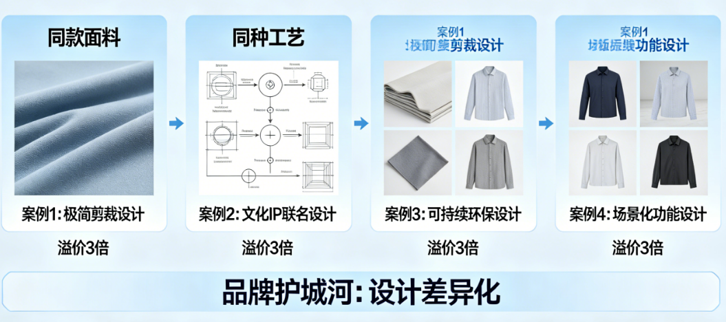 同款面料、同种工艺，为什么别家能溢价3倍？拆解4个靠设计建立品牌护城河的黑马案例