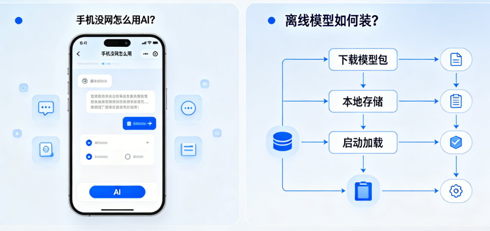 手机没网怎么用AI?离线模型如何装?——端侧智能对话App原型设计全解