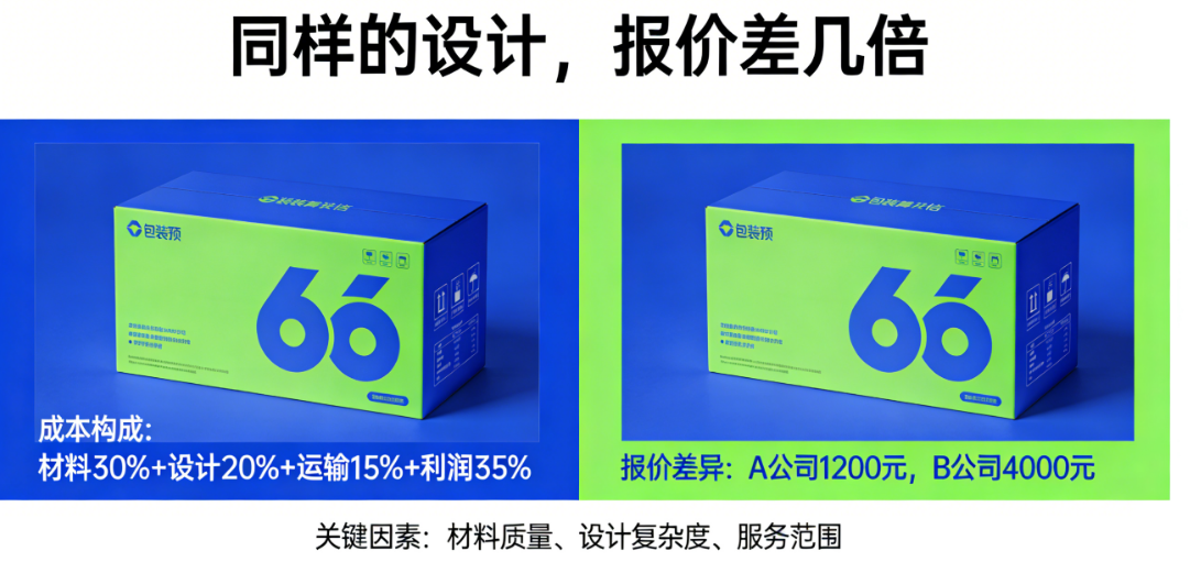 包装预算总超支?同样的设计,报价差几倍?揪出包装成本虚高的5个隐形坑