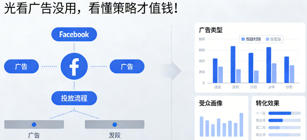 光看广告没用,看懂策略才值钱!竞品Facebook广告深度分析法