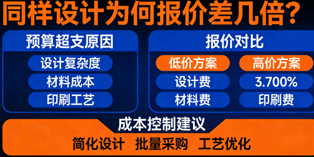 包装预算总超支?同样的设计,报价差几倍?揪出包装成本虚高的5个隐形坑