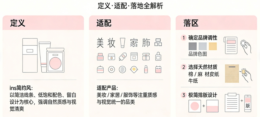 什么是ins简约风包装?你的产品适合吗?怎么落地?