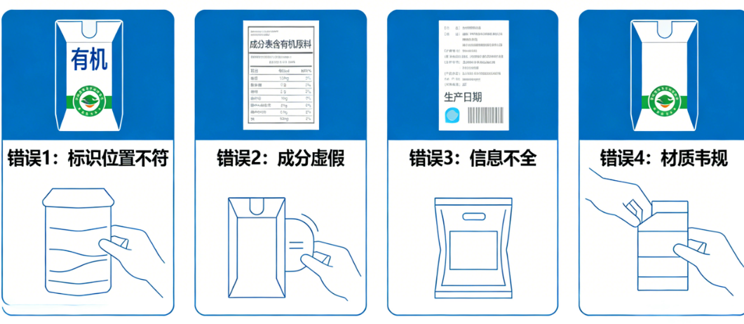 有机食品包装翻车现场:这4个坑踩一个,认证标识都救不了你