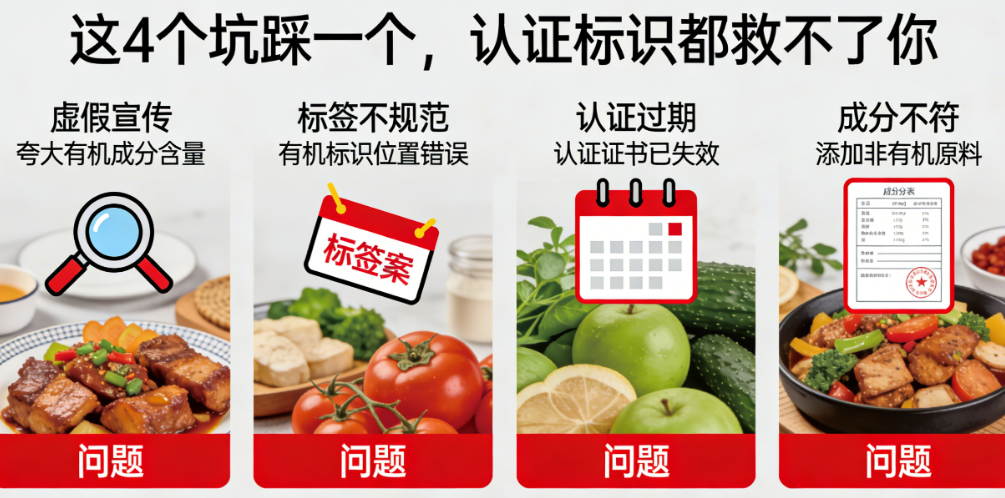 有机食品包装翻车现场:这4个坑踩一个,认证标识都救不了你