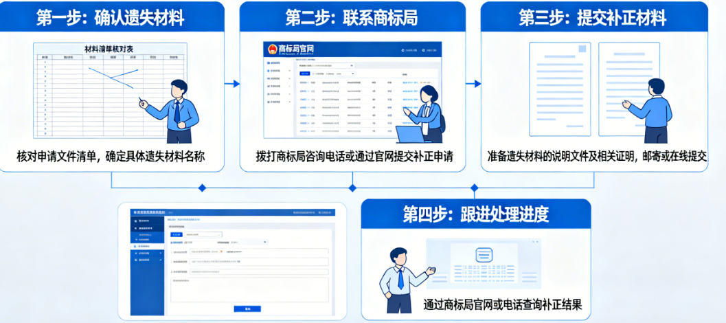 商标注册申请材料遗失,正确处理方法指南