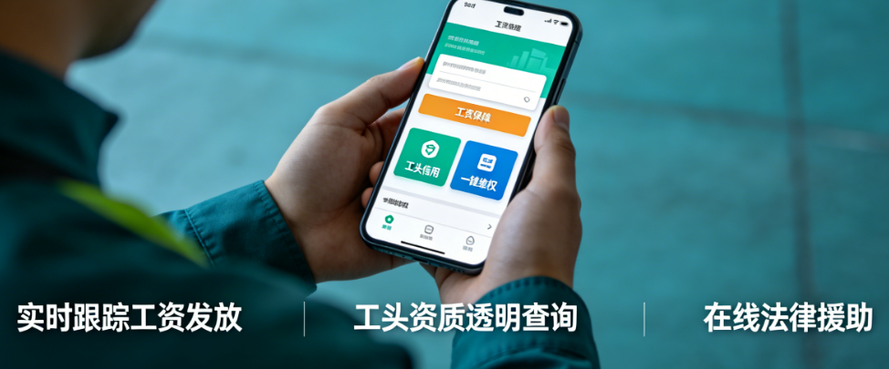工头跑路、工资被拖？这样的劳务APP才是工人想要的