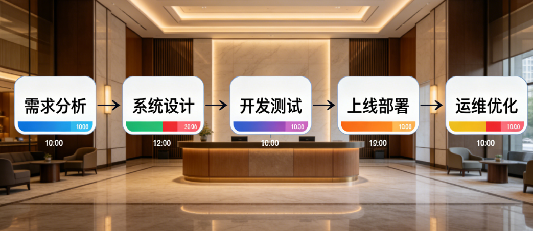 酒店数字化升级第一步：搞懂PMS开发的完整流程与投入周期