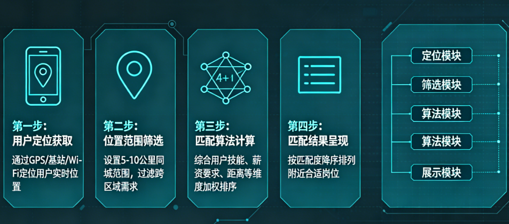 同城匹配怎么实现？劳务APP的LBS技术详解
