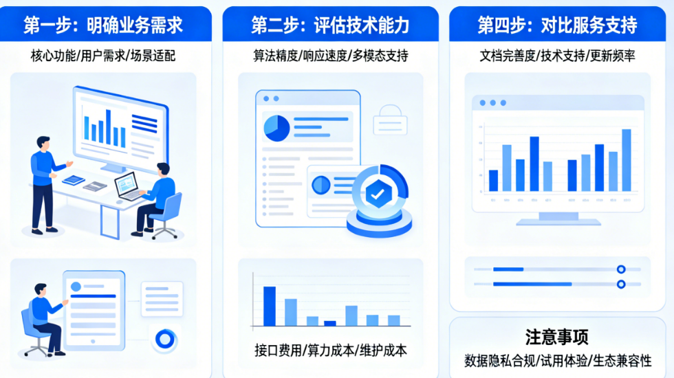 创业公司如何选择AI接口?这5个维度必须考虑