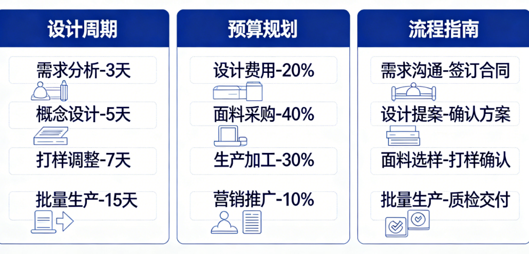 想做服装品牌必看：设计周期、预算、流程全攻略