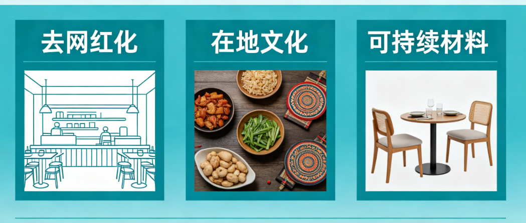 2026新餐饮设计趋势:去网红化、在地文化、可持续材料