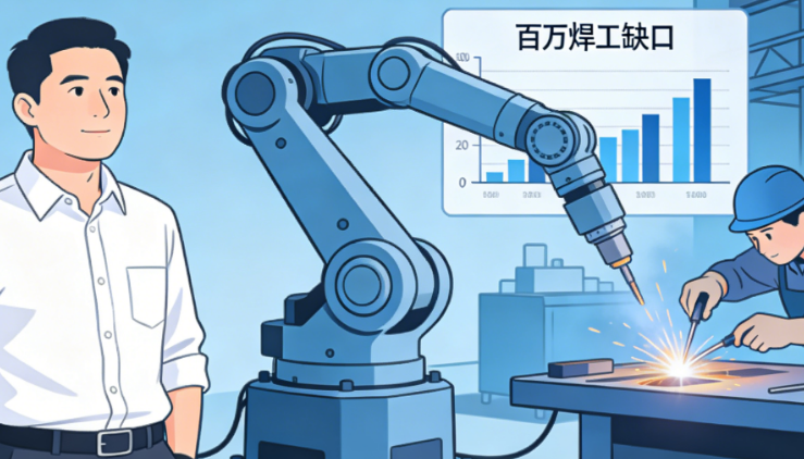小米系创业者乔忠良的“机器人爆品”：从百万焊工缺口切进工业通用具身智能