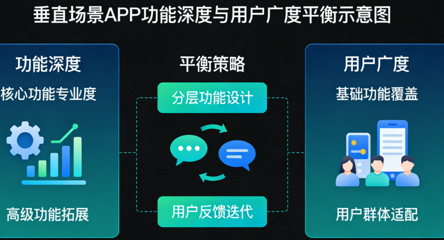 垂直场景APP如何平衡“功能深度”和“用户广度”?