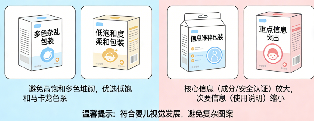 婴儿包装设计避坑指南：颜色越多越掉价？信息越全越没人看？