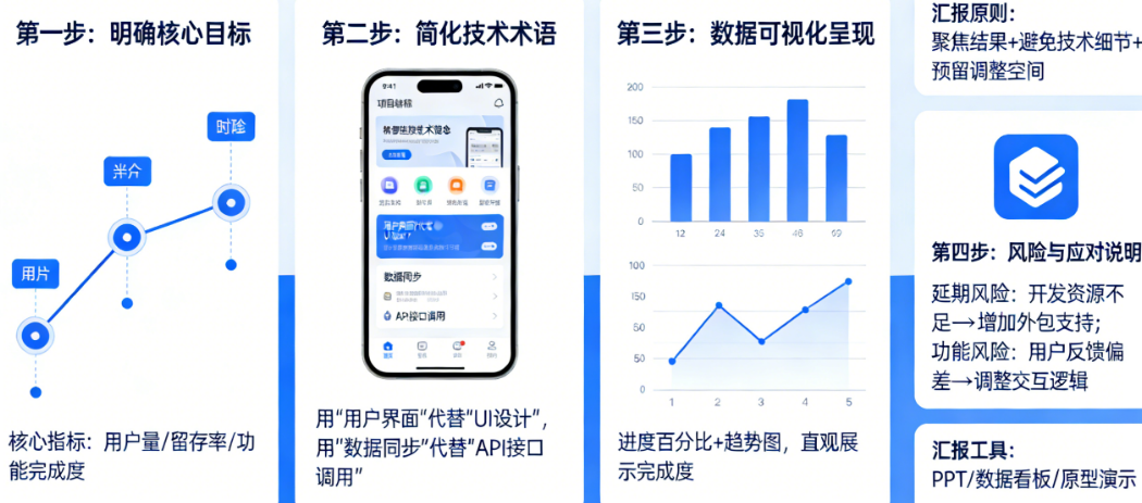 怎么向外行汇报APP项目进度,才能避免他们瞎指挥?