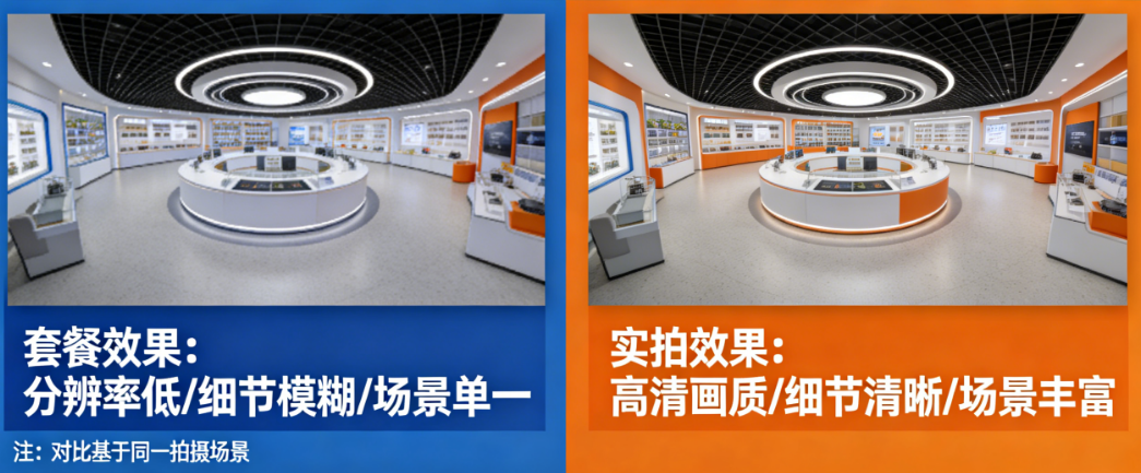 淘宝VR全景制作大起底:99元套餐到底能不能用?实拍对比告诉你差距