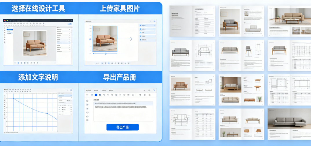 不会PS、没预算找设计公司?手把手教你用在线工具做出媲美专业级的家具产品册