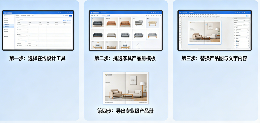 不会PS、没预算找设计公司?手把手教你用在线工具做出媲美专业级的家具产品册