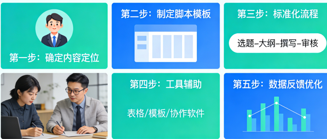 别再靠灵感创作了！建立你的视频脚本SOP，让内容量产成为可能