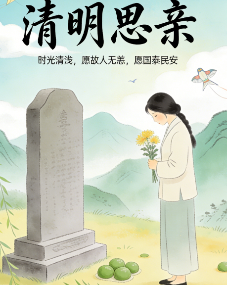 清明节思亲的文案，时光清浅，愿故人无恙，愿国泰民安!