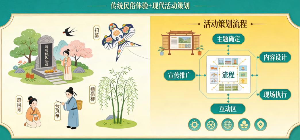 清明不止有哀思，更有千年民俗：传统文化主题活动的策划之道