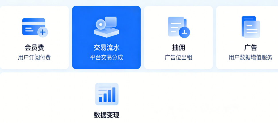 会员费、抽佣、广告、数据变现：商盟APP的四大核心收入来源拆解
