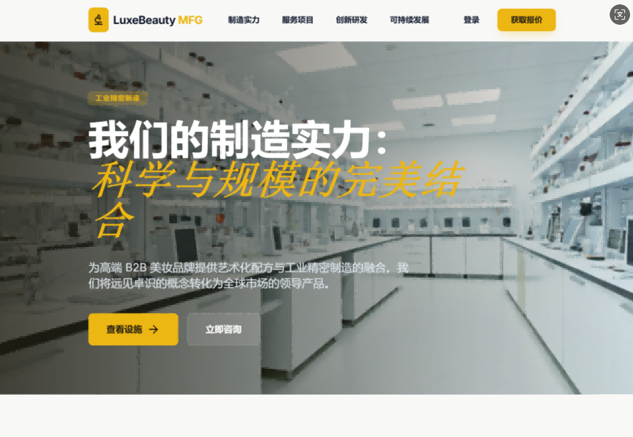 外贸网站案例