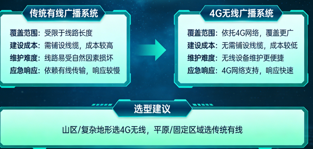 森林防火广播怎么建?从传统有线到4G无线的完整方案对比与选型指南