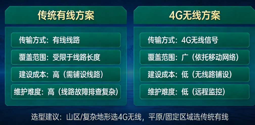 森林防火广播怎么建？从传统有线到4G无线的完整方案对比与选型指南
